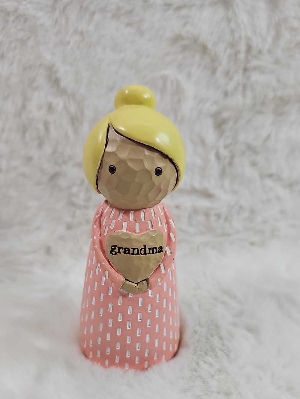 Hallmark The OMURA Collection Grandma Japanese Kokeshi Style Figurine 5”